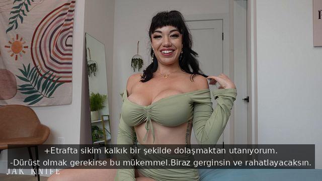 Evde Çıplak Gezip Kendini Teşhir Etmekten Çekinmeyen Orospu Milf Üvey Oğlunu Delirtmeyi Başardı